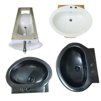 Station de lavage musulmane noire Wudu Wash Foot élément de main Salle de bain Bassin marchandise Ablution lavabo Double Deck produit chaise