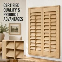 Proveedor Mayorista de Persianas de Madera Personalizadas OEM ODM para Proyectos B2B Globales y Soluciones de Cubiertas para Ventanas Comerciales