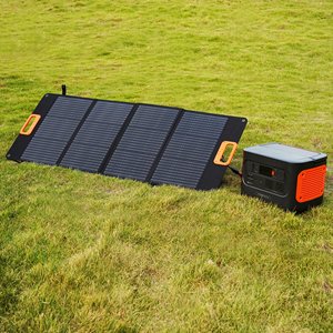 สถานีไฟฟ้าสำรองแบบพกพา 2400W 2560Wh พร้อมระบบสำรองไฟ (UPS) แบตเตอรี่ LiFePO4 สำหรับใช้งานกลางแจ้ง บ้าน และกรณีฉุกเฉิน เครื่องกำเนิดไฟฟ้าพลังงานแสงอาทิตย์ - Product Image 4