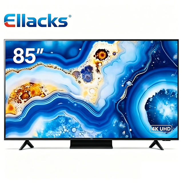 Borderless Ultra 65/75/85" QLED 4K HDR 120Hz Android Google TV Black USB for Wi-Fi Streaming Gaming