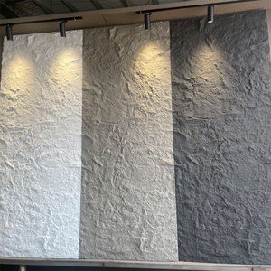 Paneles de Pared de Piedra Artificial PU Impermeables, Blancos, Modernos, Suaves, Ecológicos, Duraderos, Gruesos para Exteriores - Product Image 4