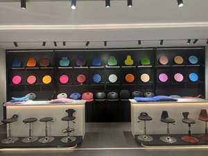 Sgabelli Girevoli Regolabili in Altezza in Pelle PU Economici per Medici, Sedie per Ospedali, Farmacie, Cliniche e Studi Dentistici, Arredamento Medico - Product Image 5