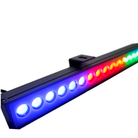 Projecteur mural LED RGBW IP65 avec contrôle Bluetooth, couleur et blanc réglables, pour l'éclairage architectural et paysager