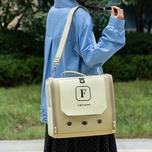 Bolsa de Transporte <span class=keywords><strong>para</strong></span> Mascotas con Ventana de Alimentación Frontal, Fácil Alimentación Interactiva <span class=keywords><strong>para</strong></span> Paseos Diarios al Aire Libre con <span class=keywords><strong>Cobayas</strong></span> y Hámsters - Product Image 5