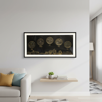 Boîte à Ombres en Bois pour Pièces de Collection, Badges, Médailles, Épingles, Cadre en Verre, Décoration Murale