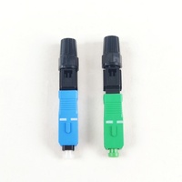 Conector de fibra óptica Solución FTTH SC/UPC Conector rápido Cable de conexión de boca de cocodrilo de fibra óptica de alta calidad