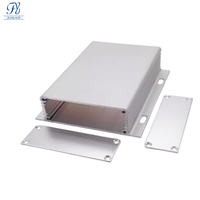 Boîtier en alliage d'aluminium 28*104-150mm pour contrôleur automobile, indice de protection IP54, châssis léger et durable pour passerelle