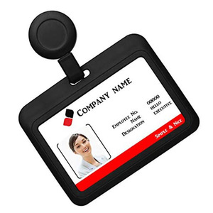 XXH-Couverture de carte d'accessoires nominatifs en plastique personnalisés pour porte-carte d'identité de bureau avec porte-bobine de badge <span class=keywords><strong>Yoyo</strong></span> - Product Image 2