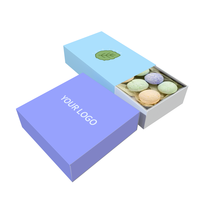 Caja de Embalaje de Lujo Personalizada con Logotipo, Cajas de Papel para Galletas, Postres y Dulces con Separadores e Insertos