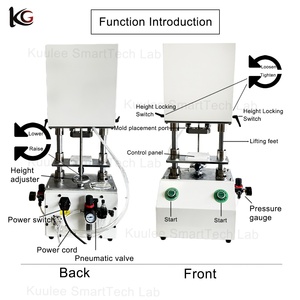 Máquina selladora y crimpadora de botellas de perfume de 10ml, 15ml, 50ml, 100ml, herramienta de cierre de anillos y collares para bombas pulverizadoras Kuulee - Product Image 5