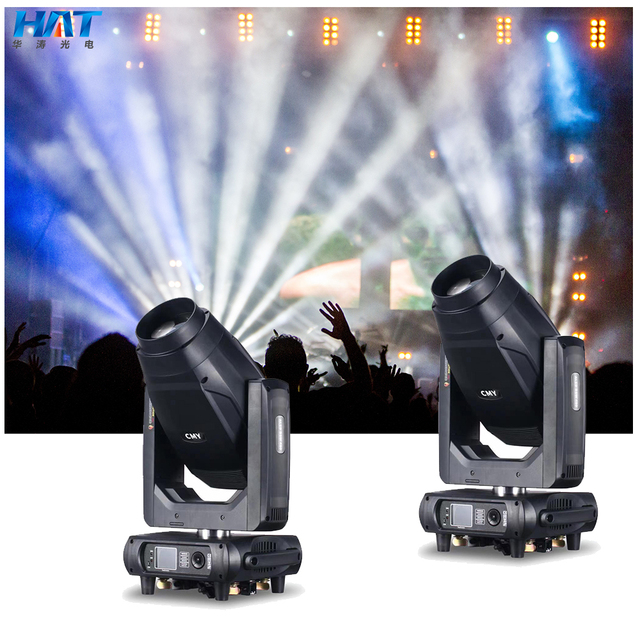 HAT 2024 New Design 480w CMY Moving Head LED Beam Light 480w 3in1 Beam Spot Wash Moving Head Light Dj Party Wedding Light