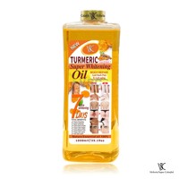Mentega Kunyit Berkualitas Tinggi 1000ml Minyak Esensial Kunyit untuk Tubuh dan Wajah Perawatan Kulit Minyak Pijat