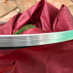 Jaula de pesca de acero inoxidable personalizada con doble anillo para carpas, pesca en agua dulce, estanque o embalse - Product Image 1