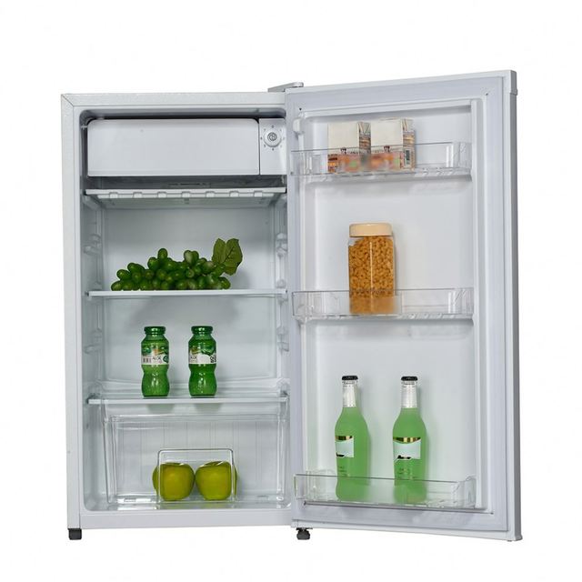 KS-91R China Manufacturer Manual Defrost Mini Refrigerator Single Door Mini Refrigerator Fridge
