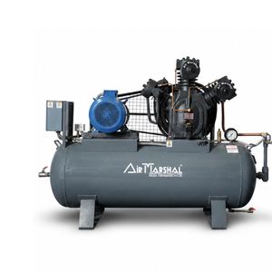 Industrial Heavy Duty <b>Air</b> Compressor Machine With Horizontal Tank Electric Motor High Pressure <b>Air</b> System Equipment - Product Image 1