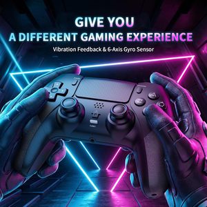 <b>Wireless</b> P5 Controller Wholesale Gamepad BT 5.0 Dual Joystick Game Controller for P5 Console - Product Image 5