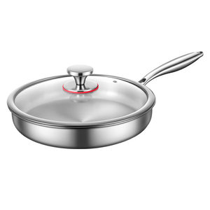 316 Stainless Steel Frying Pan Thickened Non Stick Cookware For Steak And Stir Fry With Easy Cleaning Feature - Product Image 2