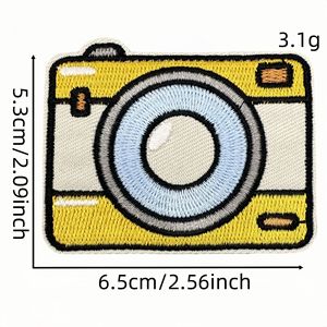 Neues Bügeleisen auf verschiedenen Cartoon-Kamera-Patch für die Dekoration von Kleider taschen - Product Image 3