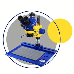 Imat Pro Base en alliage d'aluminium universel coulissant réparation de téléphone portable <span class=keywords><strong>Microscope</strong></span> plate-forme de travail mécanicien Maintenance Pad - Product Image 4