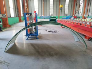 DX di động thiết kế theo chiều dọc sóng mái chùm arching Máy kim loại hình thang tấm Uốn Tóc bồng đường cong vòm uốn máy móc - Product Image 6