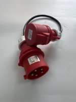 SFE IP44 32A/16A SFN-015 Connect SFN-215 380V-415V 6H 3P+N+E Prise 5*4 ㎡ Câble de 60 cm, connecteur industriel 3P+N+E, 3 broches
