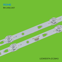 Tira de Retroiluminación LED RH-1456 para TV LED de 65 Pulgadas LED65D07A-ZC29AG-01/T/E LU65C51 LE65K6500UA LS65AL88A81