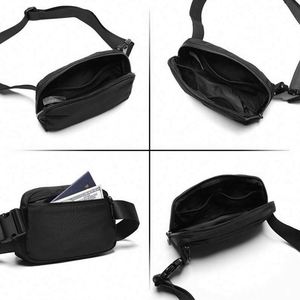 Riñonera de nailon personalizada al por mayor, riñonera deportiva de viaje, bolso de pecho cruzado de moda para mujer con logotipo - Product Image 5