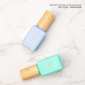 Flacon compte-gouttes carré personnalisé de 30 ml en PET dépoli, peint par pulvérisation, coloré, pour sous-conditionnement de liquides originaux couleur macaron - Product Image 5