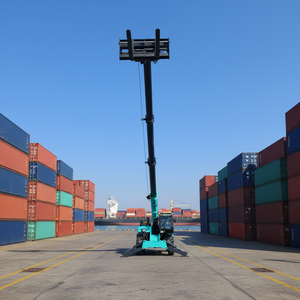 מלגזה טלסקופית דיזל 4 טון ישירות מהמפעל |   זרוע הרמה 12 מטר |   שימוש בבנייה - Product Image 1