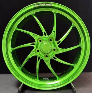 Roues de moto de course légères en alliage d'aluminium forgé 6061 T6 CNC, personnalisées pour Kawasaki H2 H2R H2C 2015-2025 - Product Image 3