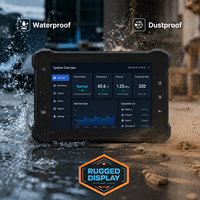 PC industriel tout-en-un robuste de 7 pouces sous Android 12, avec processeur Qualcomm, étanche IP67, terminal pour chariot élévateur pour la gestion de flotte