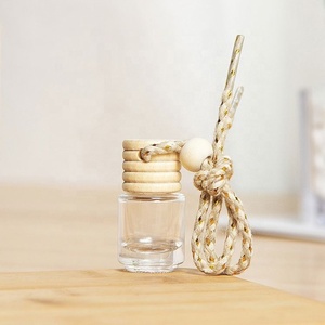 5ml <b>Mini</b> Air Freshener Essential Oil <b>Perfume</b> Glass Bottle 8ml Empty Car Hanging Diffuser Bottle - Product Image 6