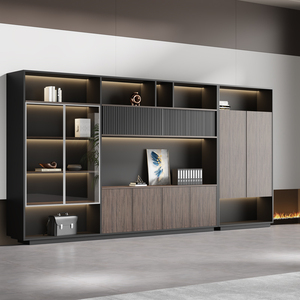 China Manufacturer Modern Office Furniture Wooden Office Filing Cabinets Flat File Cabinet Lnexpensive - Product Image 1
