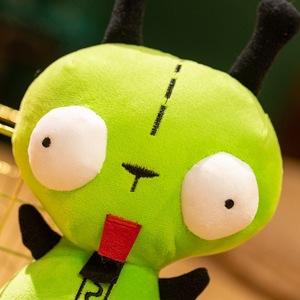HECION Adorable Peluche de Perro Alienígena Verde, Lindo Peluche de Perro Zim Invader, Perfecto para Coleccionistas y Fans de Invader Zim - Product Image 4