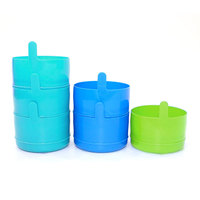 Offre Spéciale Bouchon intelligent 55 mm pour bouteille d'eau de 5 gallons, avec bouchon interne anti-déversement, sans BPA, en PE, pour usine d'embouteillage d'eau minérale, OEM