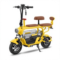Vélo électrique familial pour trajets quotidiens, autonomie 60 km, assistance au pédalage, batterie amovible, vélo électrique urbain pour les déplacements quotidiens