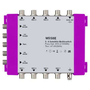 Sh558e Catv Satelliet Multischakelaar - Product Image 3