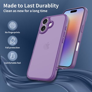 FGX casing ponsel TPU keras transparan, casing ponsel cerdas PC TPU keras transparan dengan pelindung layar tahan guncangan bening dan tas OPP untuk 17 - Product Image 5