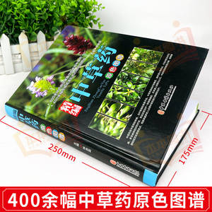 完全版 漢方薬カラー地図帳百科事典 本物のイラスト入り参考書 伝統的な中国語 - Product Image 2