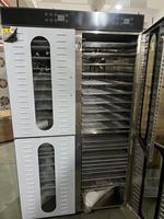 Séchoir à fruits et légumes en acier inoxydable commercial à 80 couches Séchoir à déshydratation des noix alimentaires pour HJ-DHS-080 de plantes de séchage de restaurant