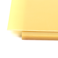 Prix usine Feuilles isolantes en plastique haute tension 3240 Panneau de fibre de verre Feuille de fibre de verre époxy 1mm Feuille de fibre de verre époxy
