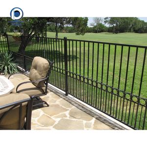 Puerta de Hierro Forjado Elegante PRIMA y Puerta de Entrada de Seguridad con Diseño Moderno de Rejilla de Ventana Floral <span class=keywords><strong>para</strong></span> Casas de Lujo - Product Image 2
