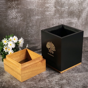 Caja de embalaje de cenizas para adultos, urna de recuerdo de madera para cremación personalizada para cenizas humanos, hombres y mujeres - Product Image 5