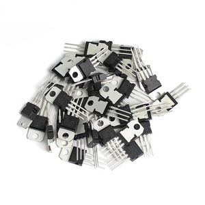 40PCS <strong>Mosfet</strong> Transistor Assortment Kit IC TO-220 L7805 L7806 L7809 L7812 L7815 L7905 L7909 <strong>LM317T</strong> Voltage Regulators - Product Image 1