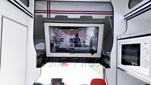 Yuejin New Design Family <b>Camping</b> Trailer Wear-resistant RV Motorhome Complete Living System for Outdoor Vacation - Product Image 5