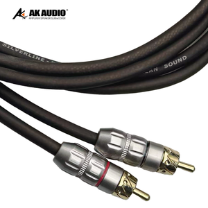 Câble de signal audio pour amplificateur de voiture haute fidélité AK-RN161 avec connecteurs RCA en cuivre pur pour une qualité sonore améliorée - Product Image 6