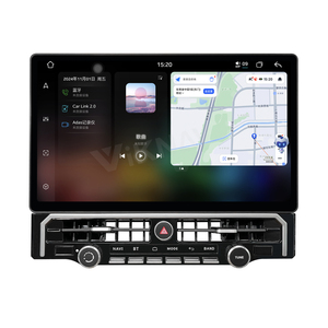 Pantalla estéreo de 15.6 pulgadas para Toyota 4Runner 2010-2022, unidad principal de navegación GPS, cámara OEM, reproductor multimedia, amplificador RCA - Product Image 1