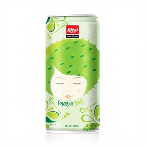 Producto Popular: Bebida de Guanábana 100% Pura, Marca Rita, Lata de 330ml, Servicios OEM, ODM y de Marca Privada - Product Image 5