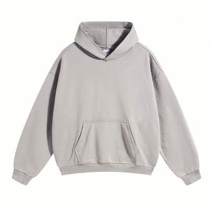 Fabricante de Ropa H5410, Sudaderas con Capucha para Hombre de Felpa Francesa de 430g, Personalizadas al por Mayor, de Alta Calidad, Talla Grande - Product Image 5