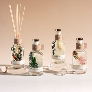 Diffuseur de roseaux décoratif 250 ml aux fleurs séchées, diffuseur <span class=keywords><strong>herbarium</strong></span> à prix de gros - Product Image 1